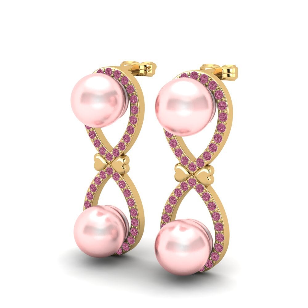 Granate Rhodolite Pendiente de mujer Dugald