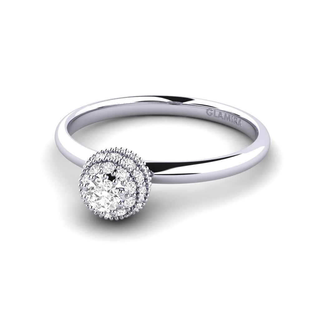 Zaffiro Bianco Anello da donna Dulles