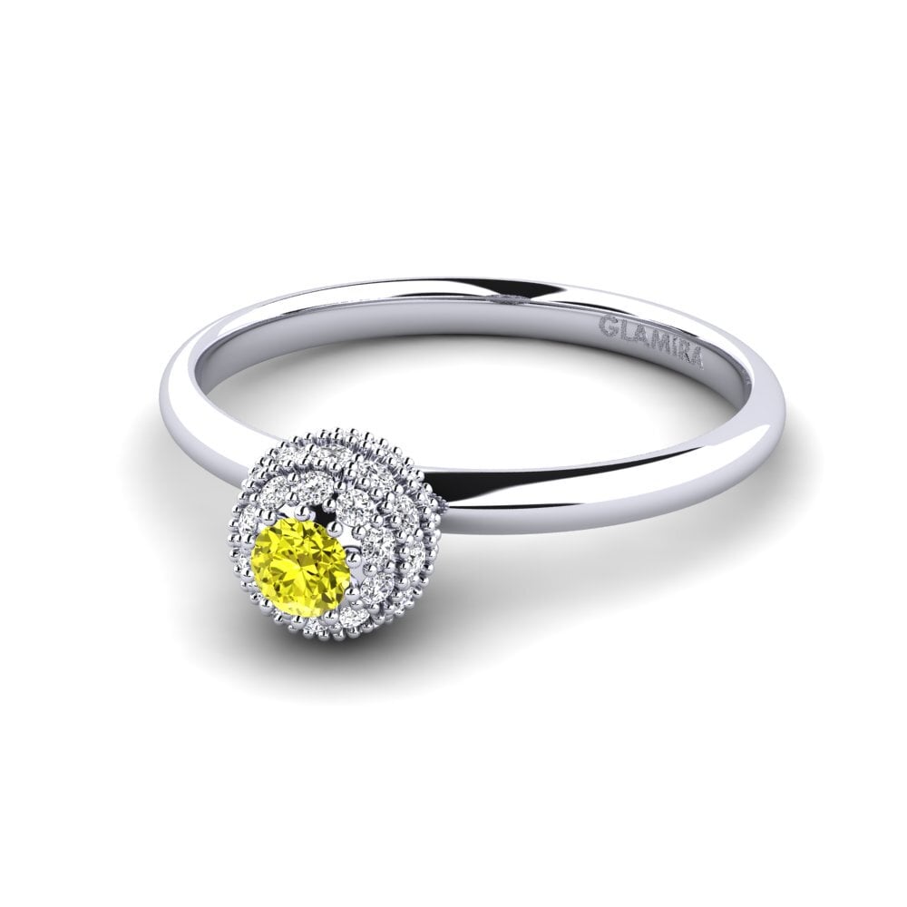 Diamante Giallo Anello da donna Dulles