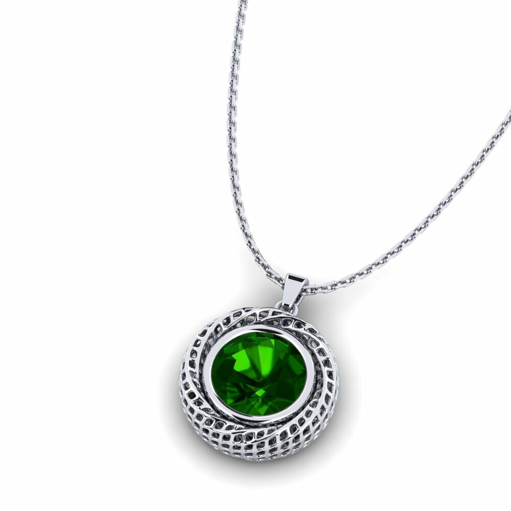Turmalina verde Colgante de Mujer Dunavant