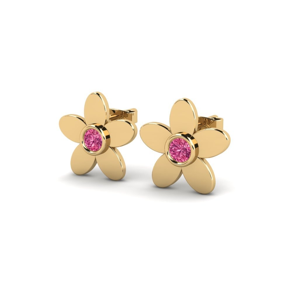 Pink Tourmaline Women's Earring Dvarte