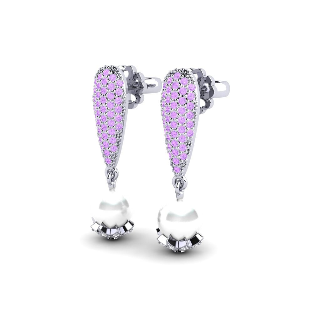Amethyst Women's Earring Pearlnova