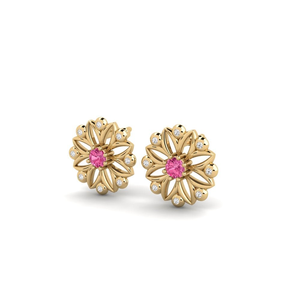 Pink Tourmaline Women's Earring Eaud