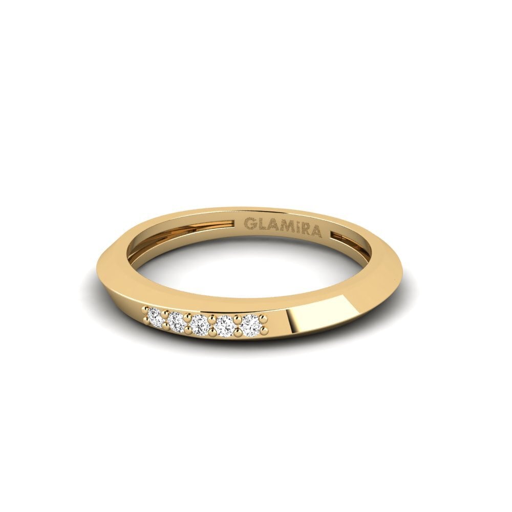 Moissanite Anéis de Mindinho Ebomwu