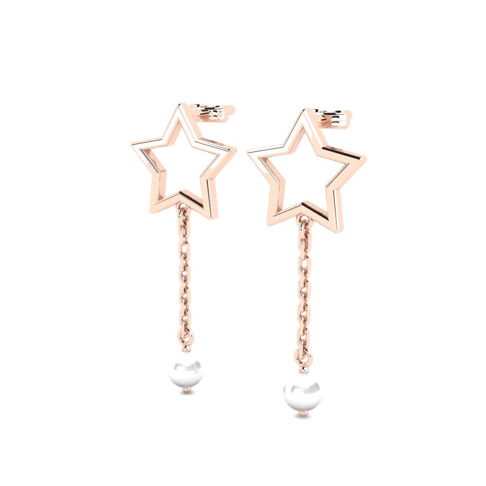 14ct Rose Gold Women's Earring Edenie