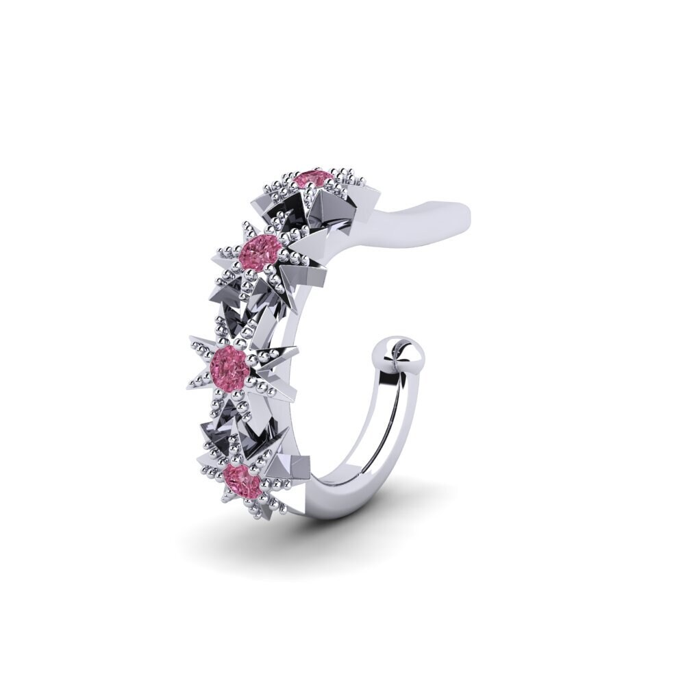 Grenat de Rhodolite Boucle d'oreille femme Ederastar
