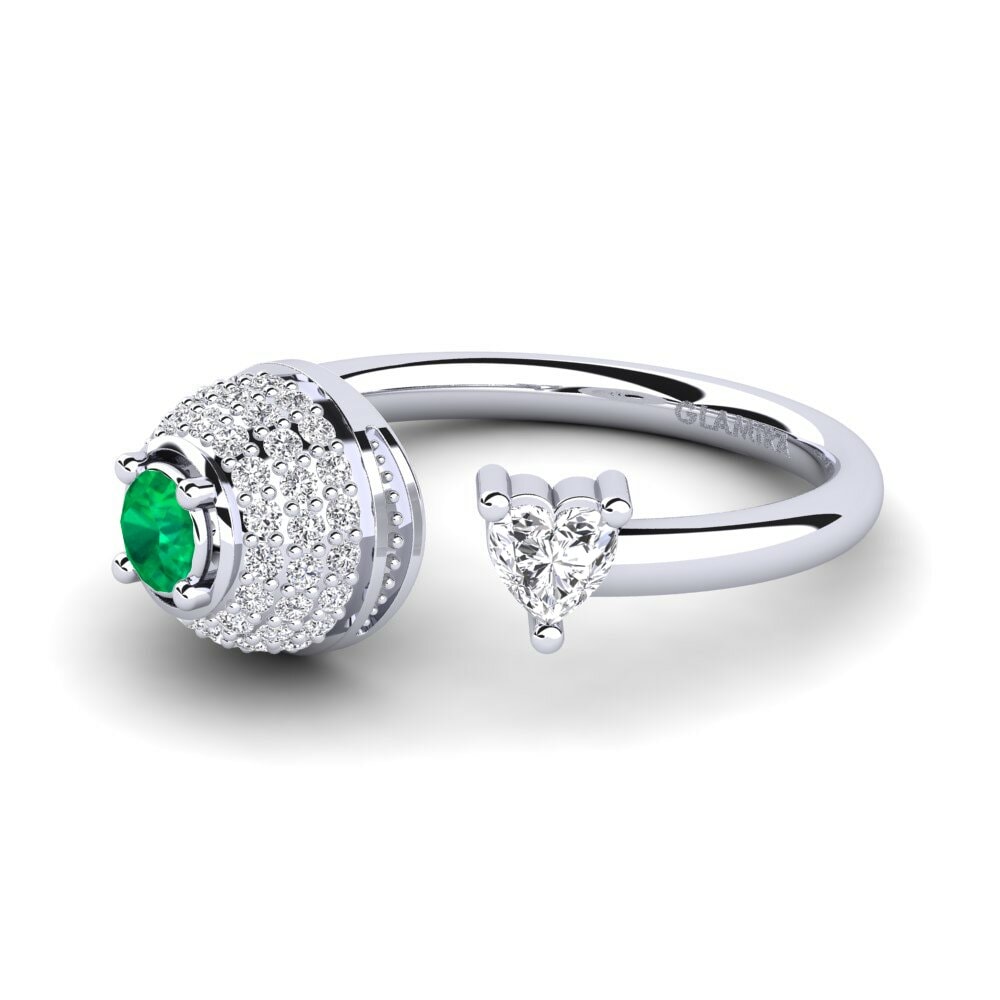 Émeraude Bague Edithe
