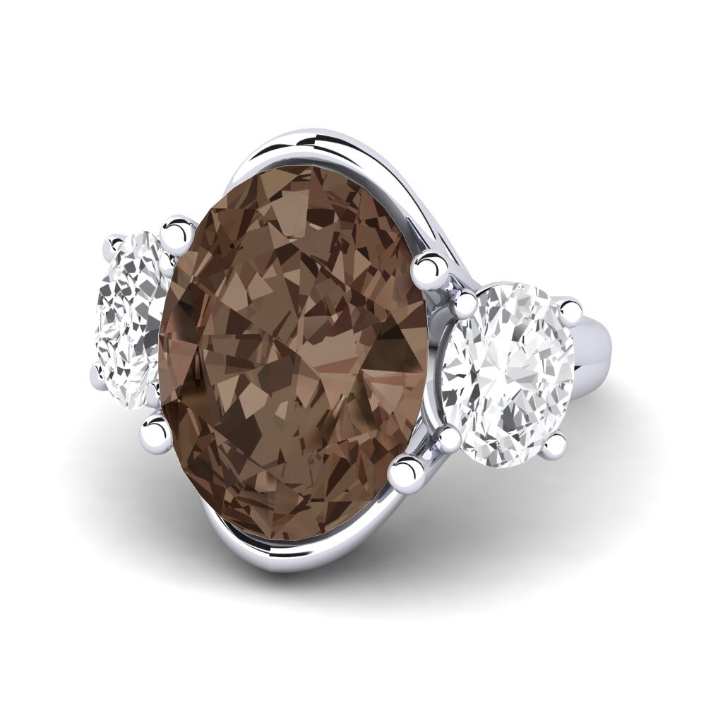 Smoky Quartz Ring Edolie