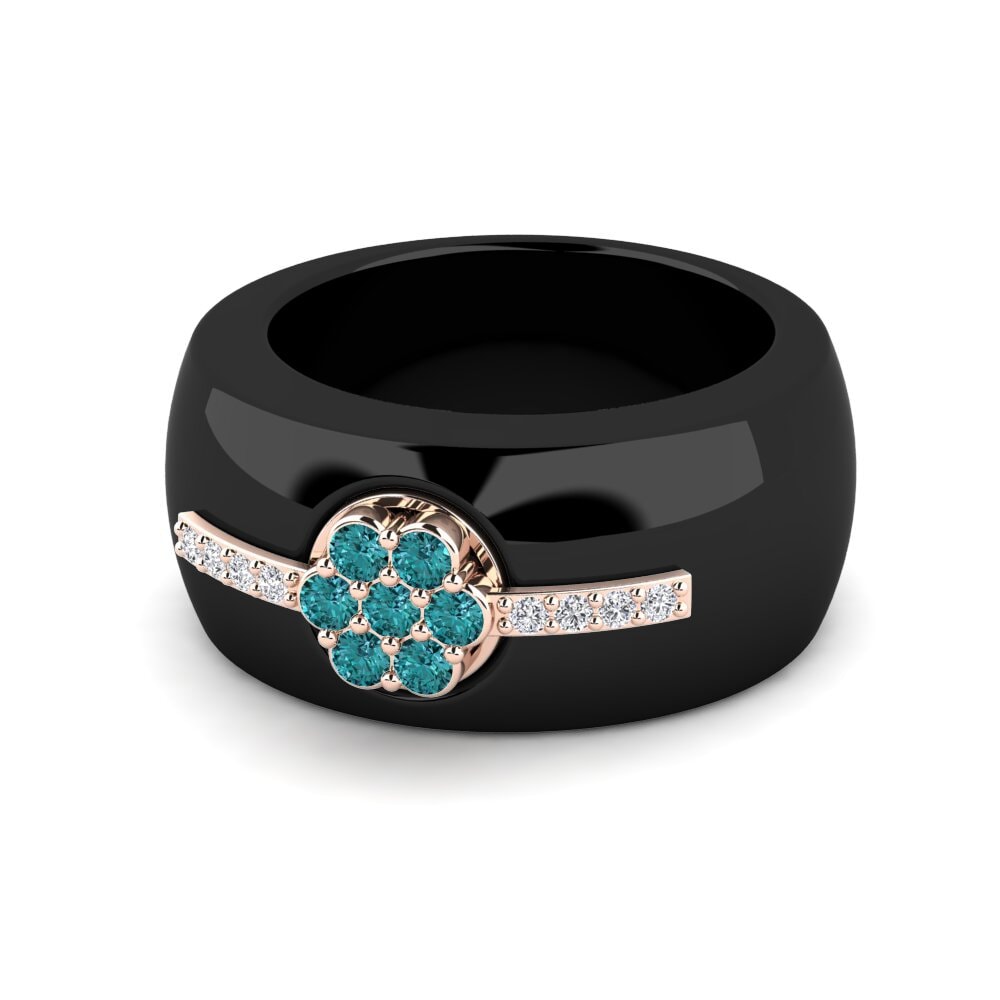 Blauer Diamant Ring Eduard