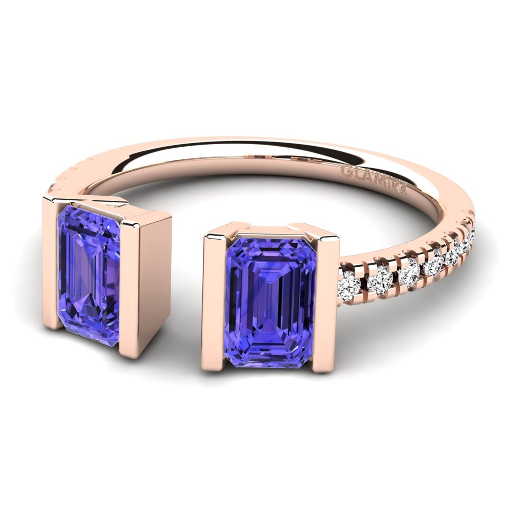 Tanzanite Engagement Ring Edwardina