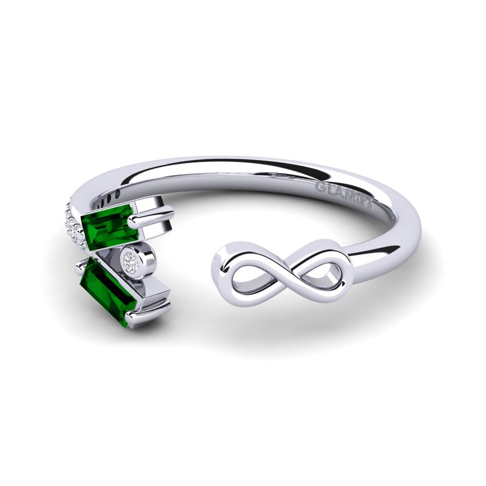 Zircone Verde Anello Edy