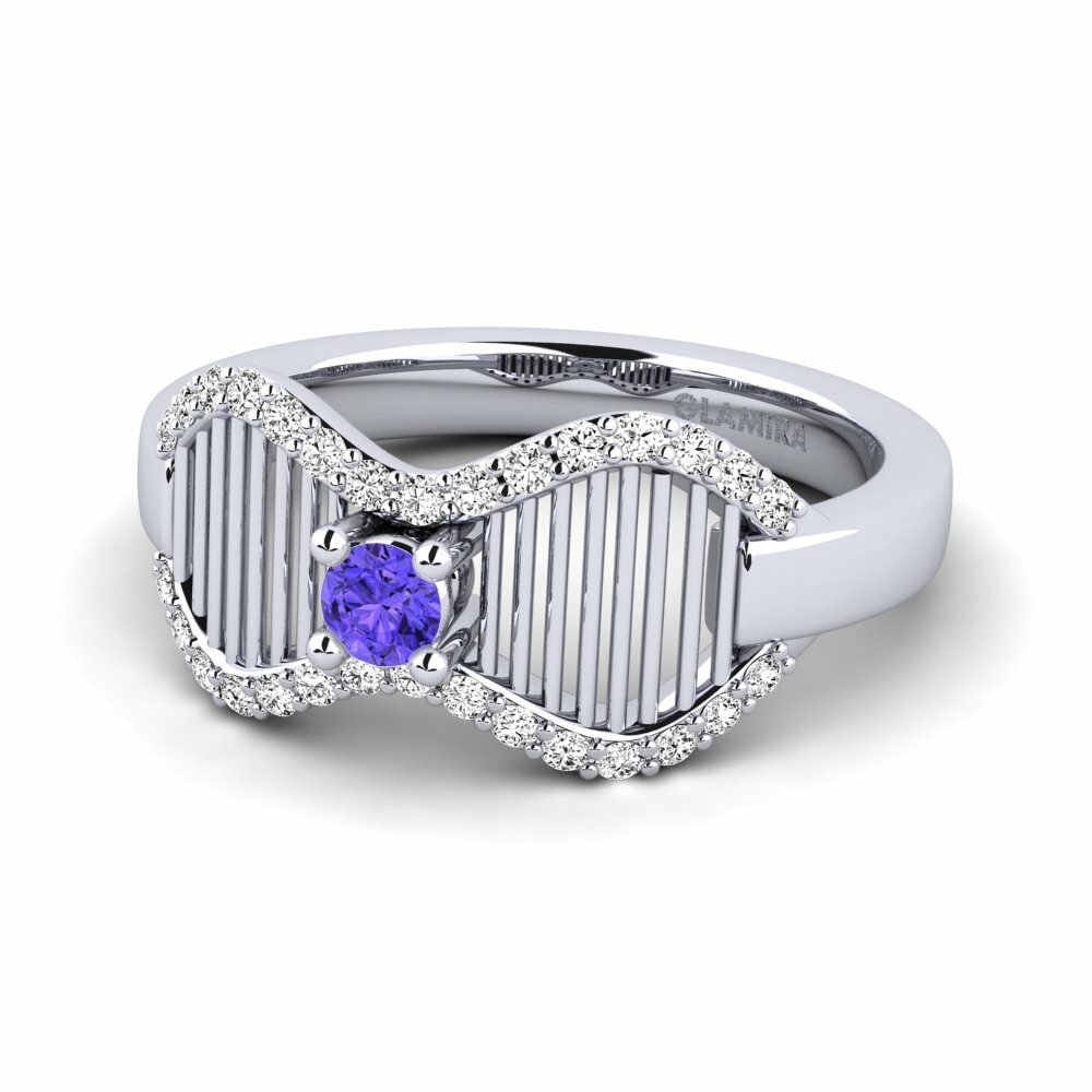 Tanzanita Anillo Eellio