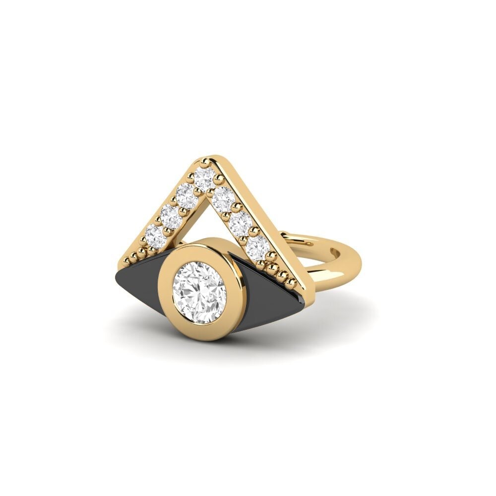Saphir Blanc Boucle d'oreille femme Efkairia