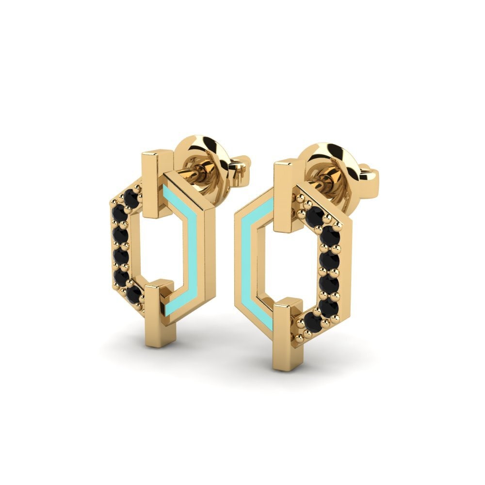 Black Onyx Women's Earring Eiche