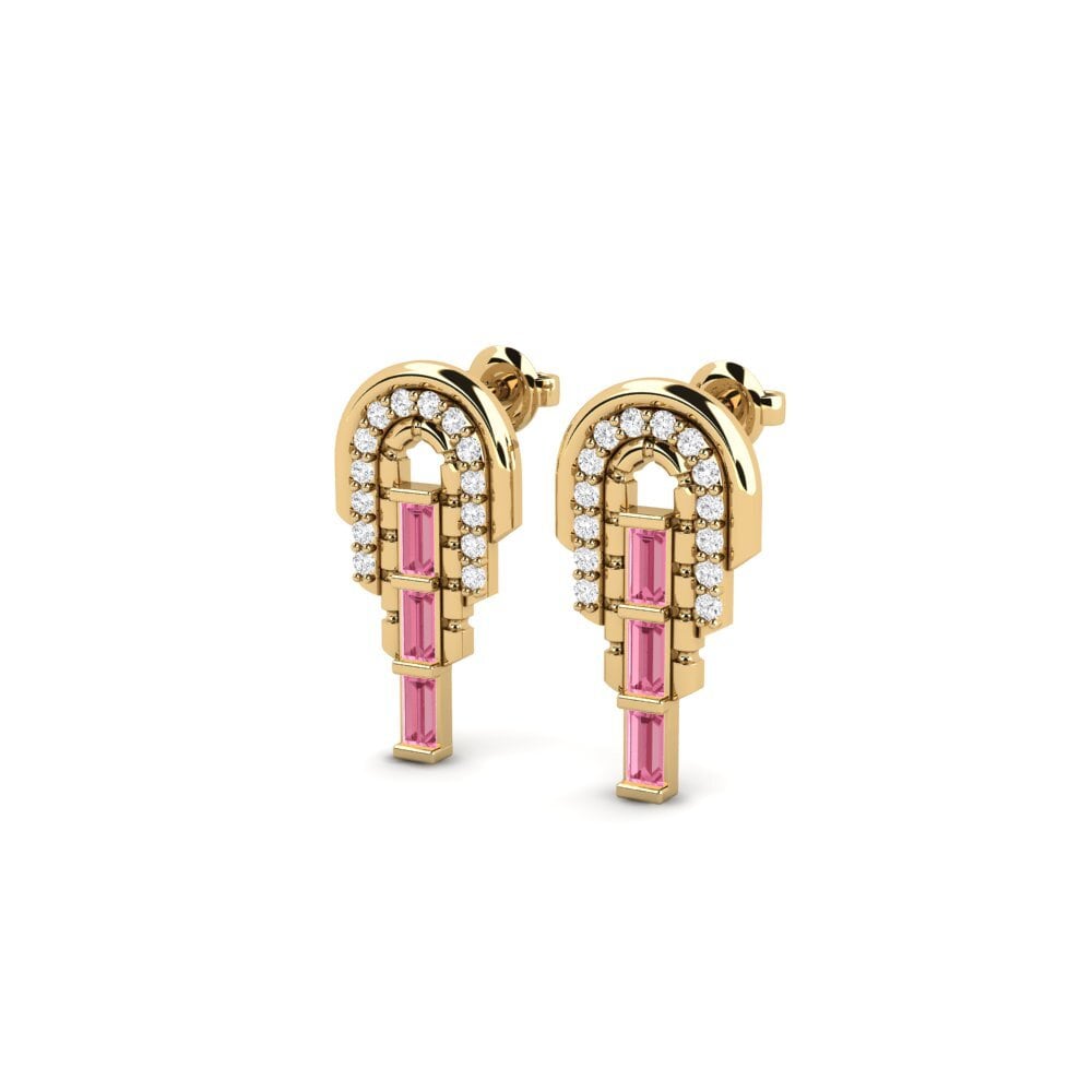 Pink Sapphire Women's Earring Eichel