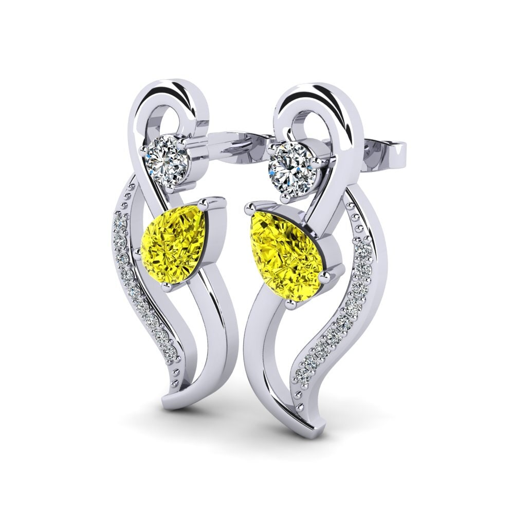 Yellow Diamond Women's Earring Eider
