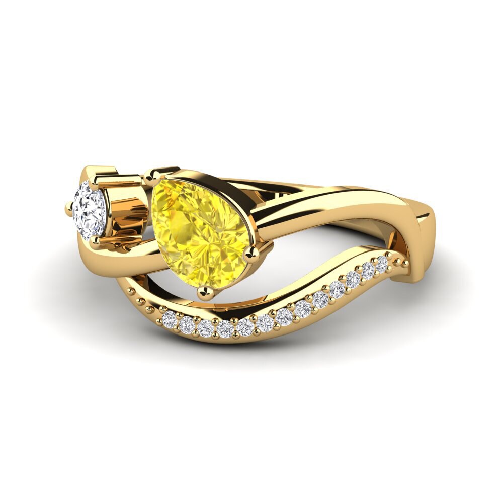 Yellow Sapphire Ring Eider