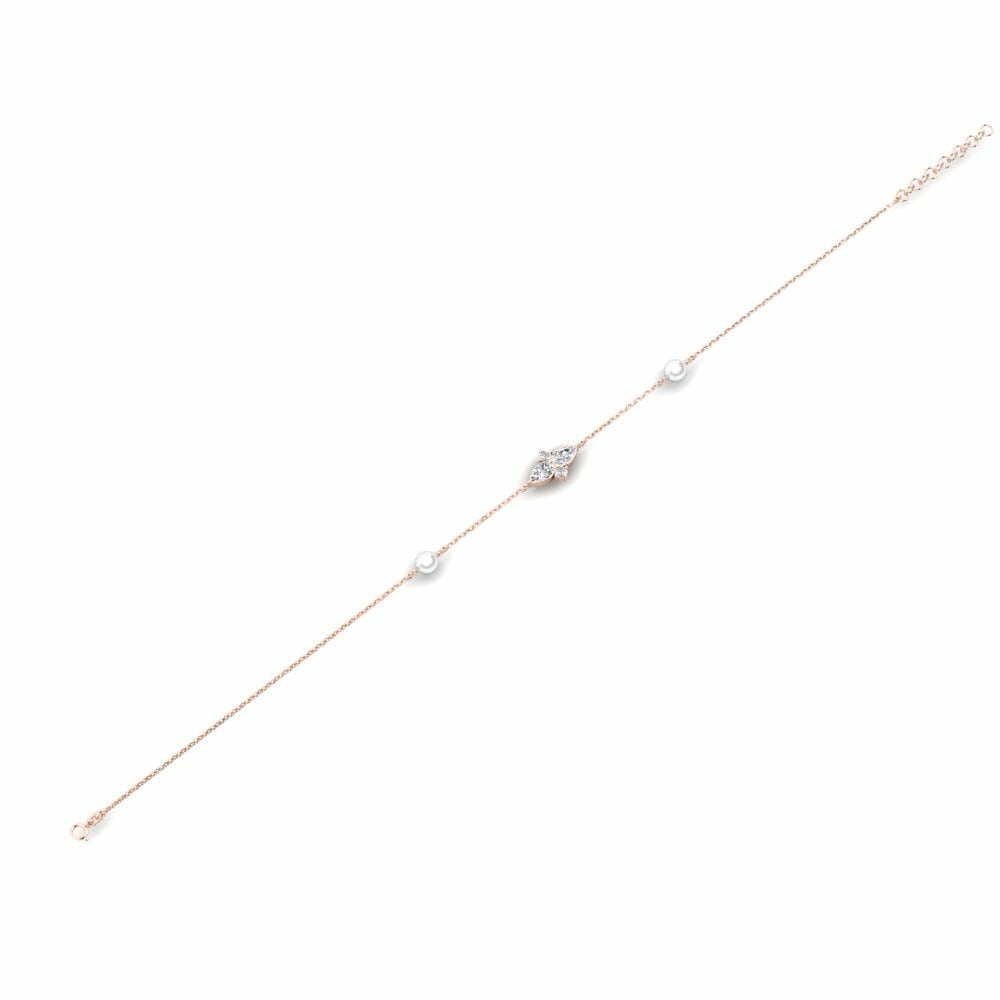 18k Oro Rosa Pulsera de Mujer Eiffel