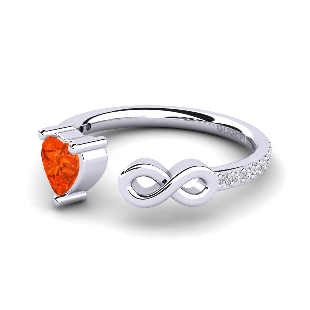 Fire Opal Ring Ekaterina