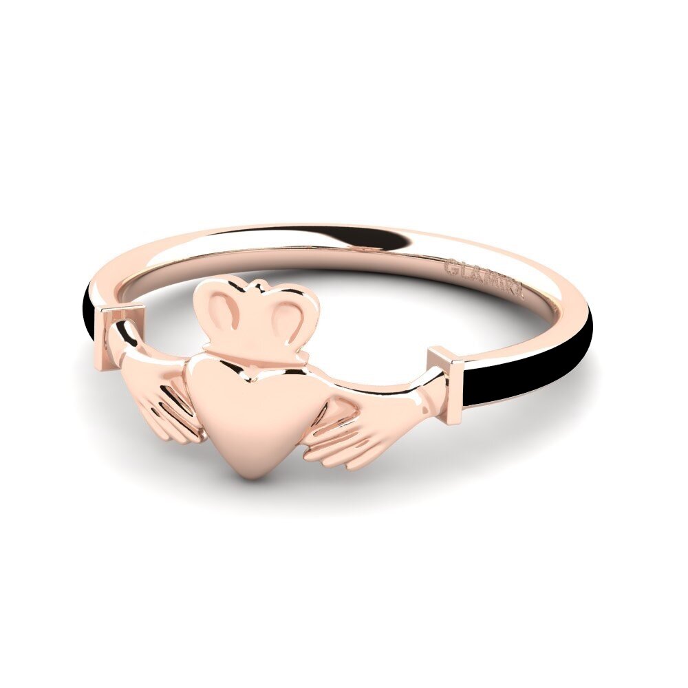 Rotgold 585 Ring Eklers