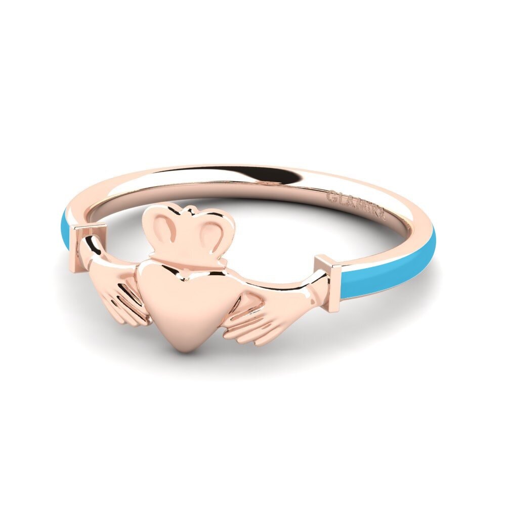Rotgold 585 Ring Eklers
