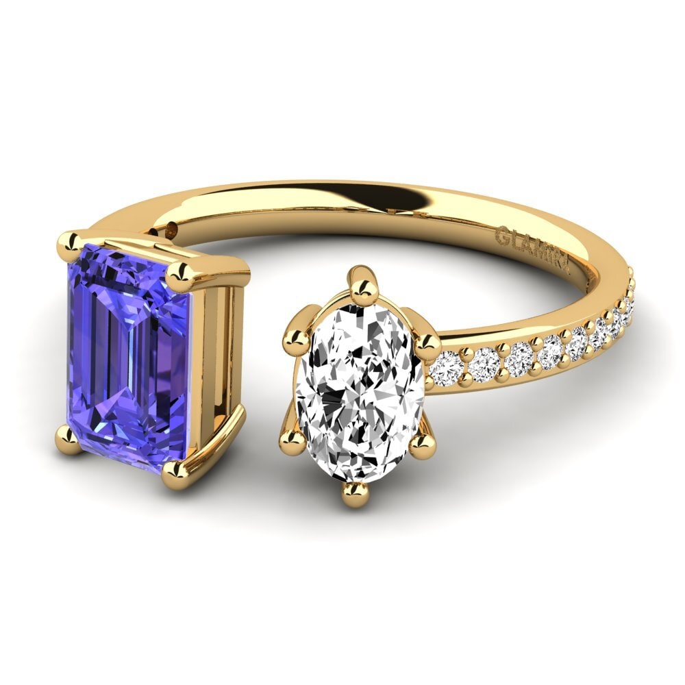 Tanzanite Engagement Ring Ekua