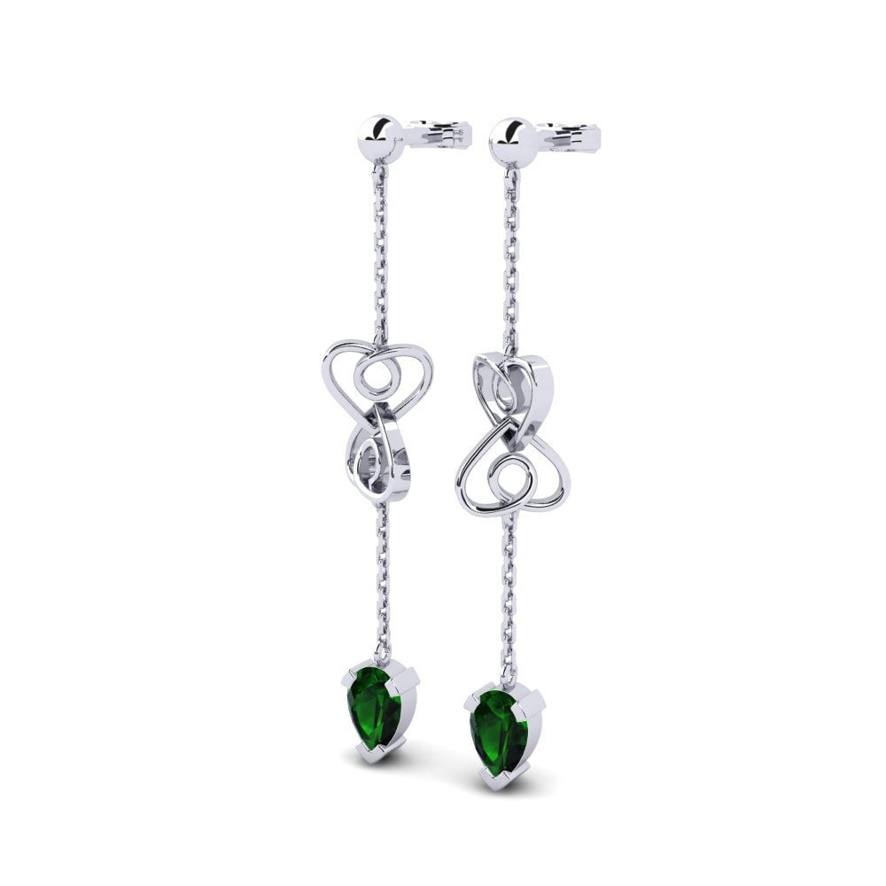 Green Tourmaline Women's Earring Ekvilibro