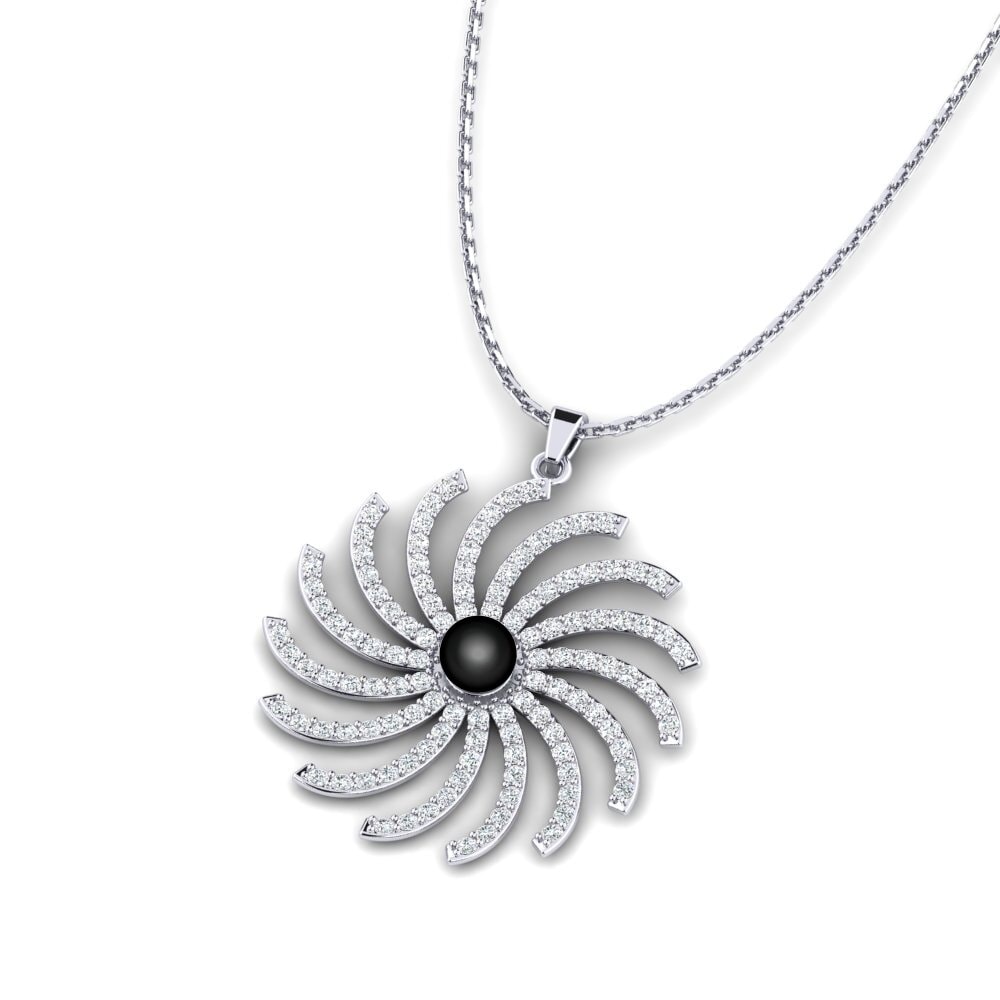 14ct White Gold Women's Pendant Elate