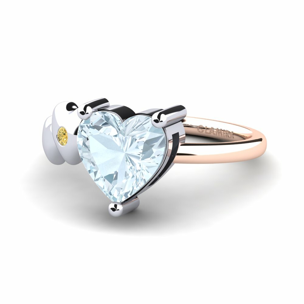 Aguamarina Anillo Elauna