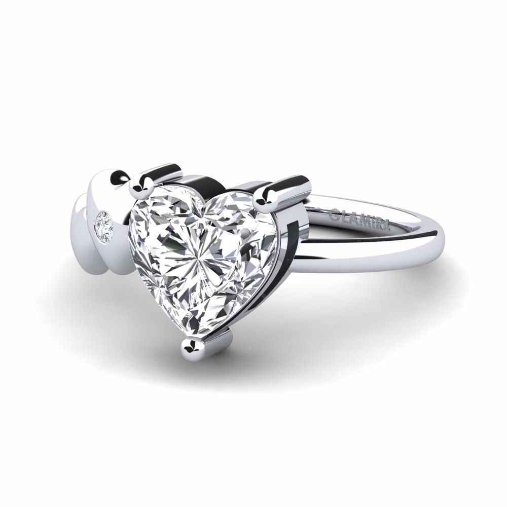 950 Platinum Ring Elauna