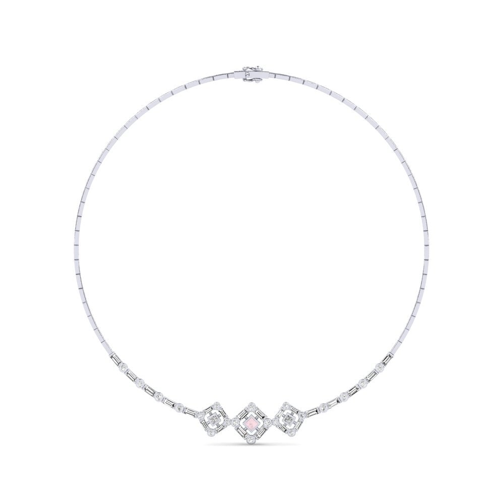 Rose Quartz Collier Elbeuf