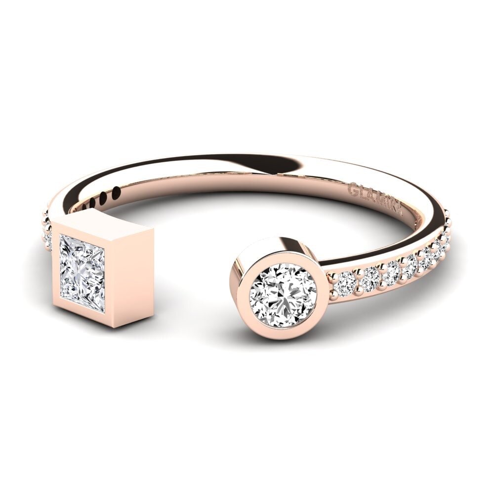 Princesa Moissanita Anillo Eldorada