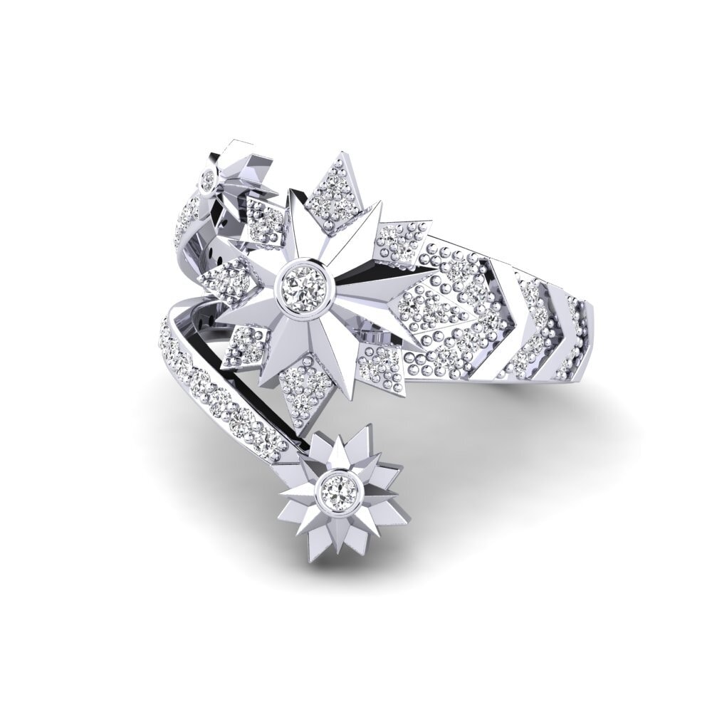 Diamante cultivado en laboratorio Anillo Elemmire