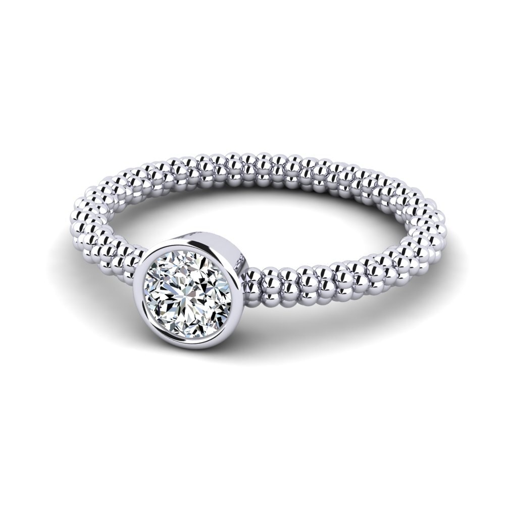Zirkonia Pinker Ring Elfried