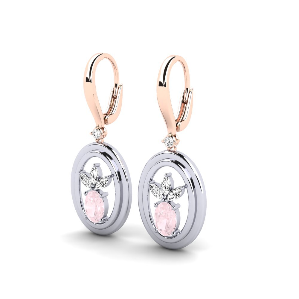 Rose Quartz Women's Earring Elima
