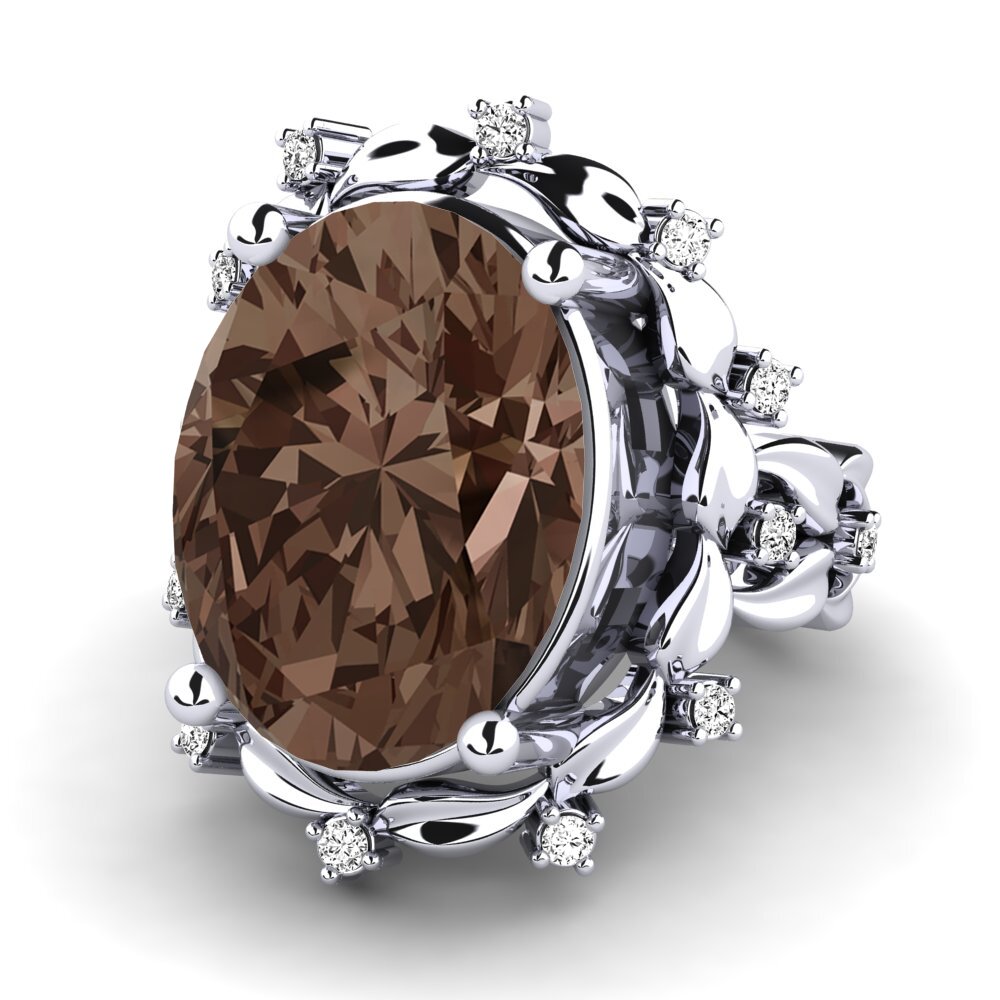 Smoky Quartz Ring Ellan