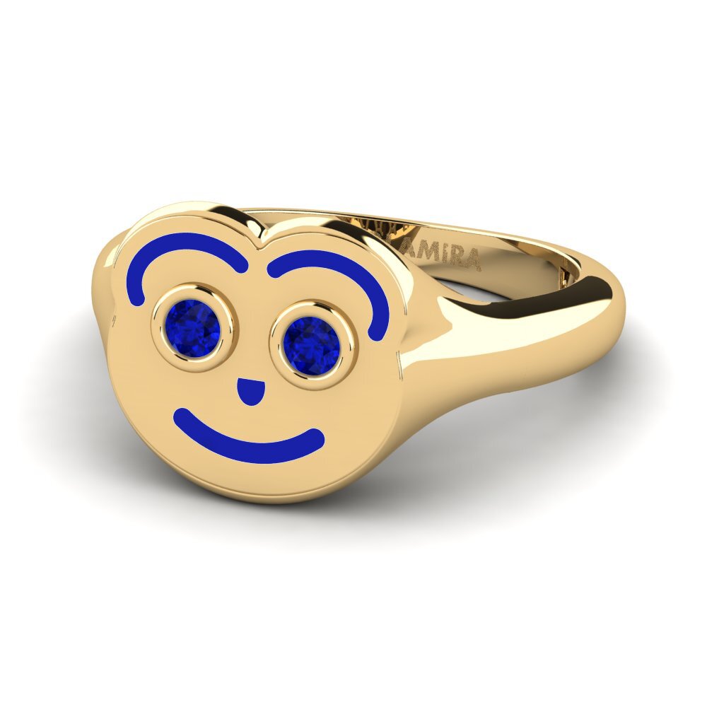 Saphir Pinker Ring Ellepa