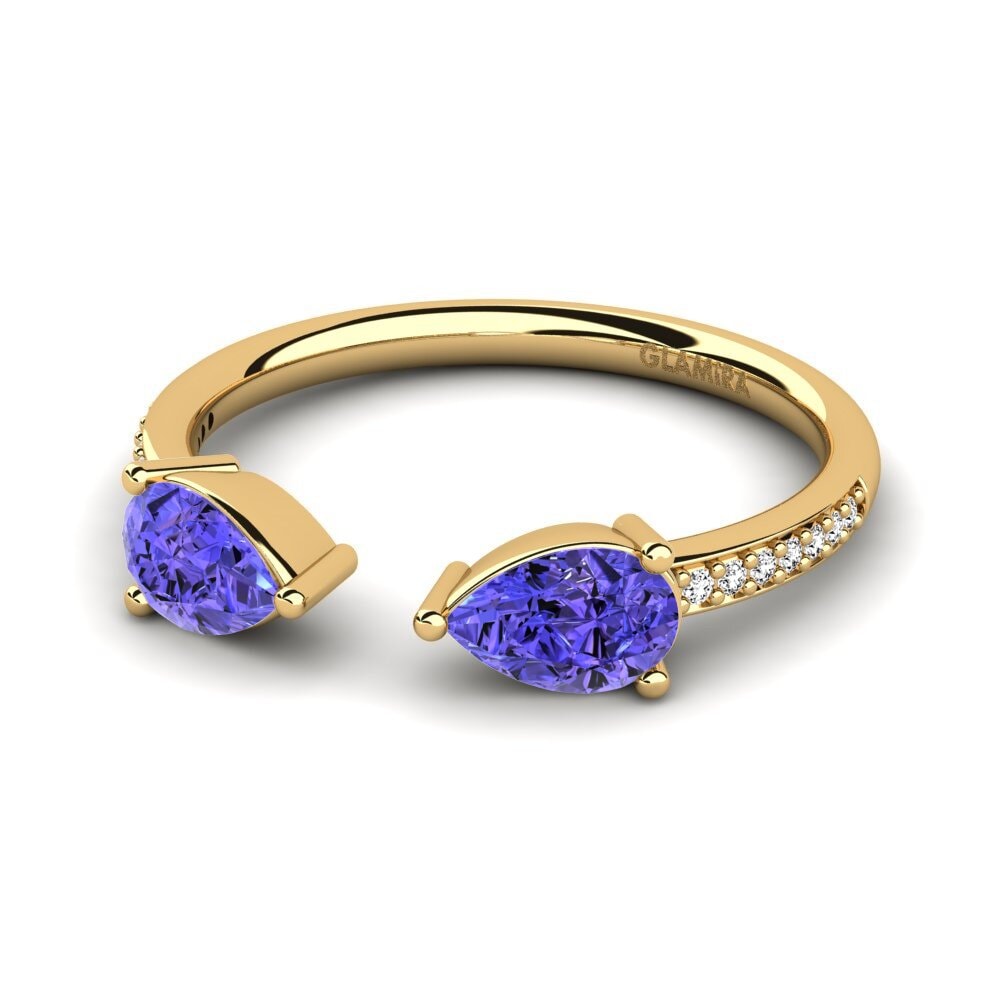 Tanzanite Engagement Ring Ellyn