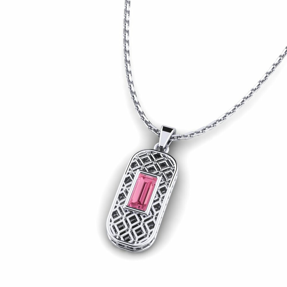 Pink Sapphire Women's Pendant Elobo