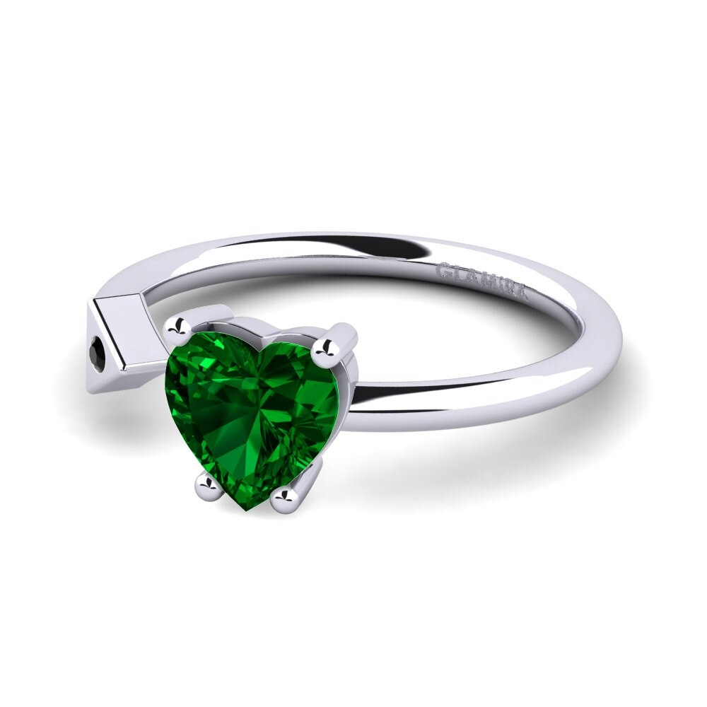 Circonita Verde Anillo Elodie