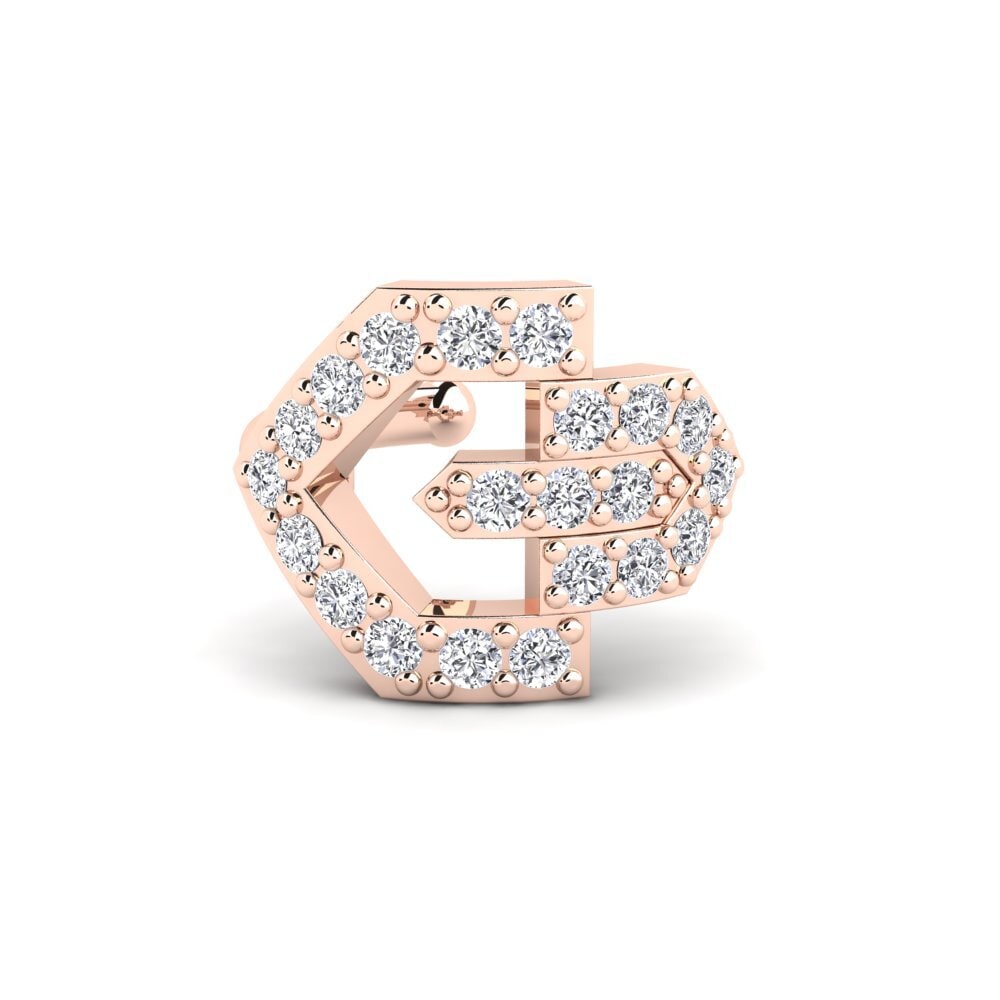 14k Rose Gold Women's Earring Eloisen