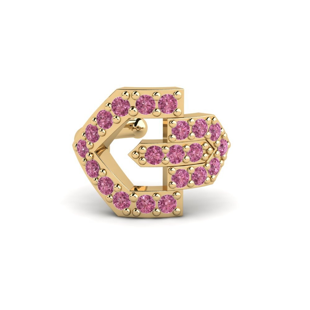 Đá Rhodolite Bông tai nữ Eloisen