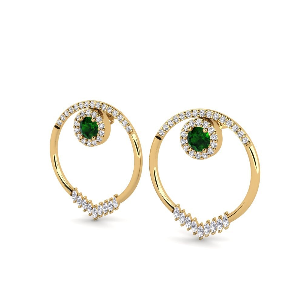 Green Tourmaline SYLVIE Earring Elvita