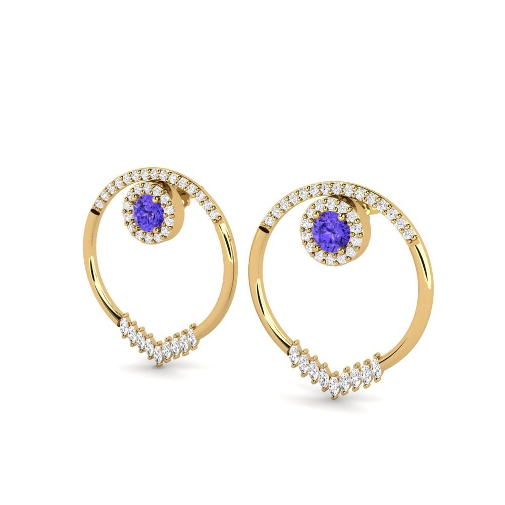Tanzanite SYLVIE Earring Elvita
