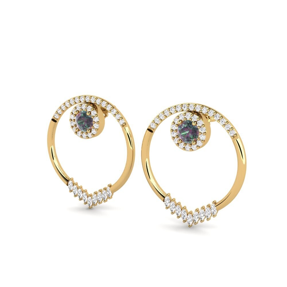 Mystic Topaz SYLVIE Earring Elvita