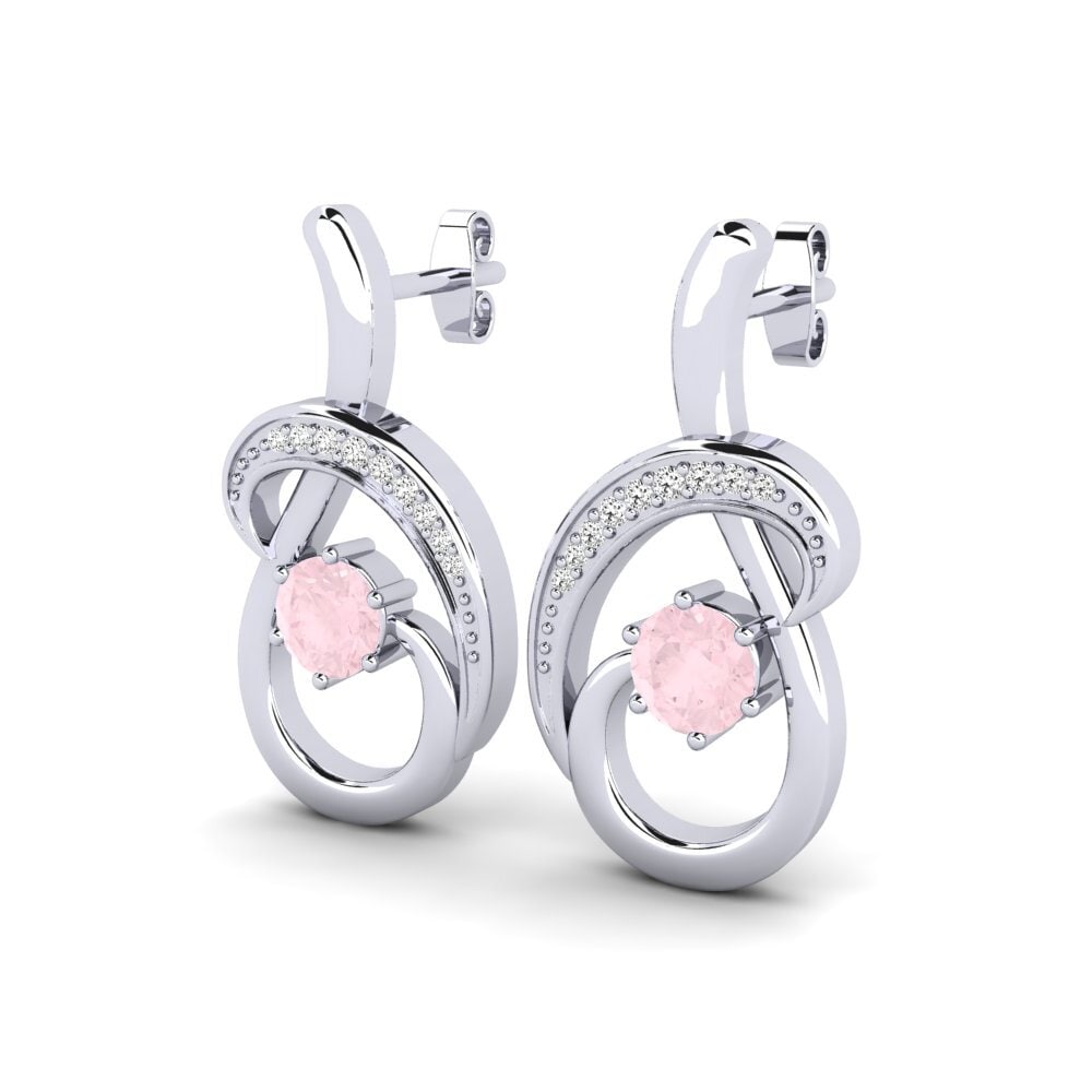 Rose Quartz Women's Earring Emilie
