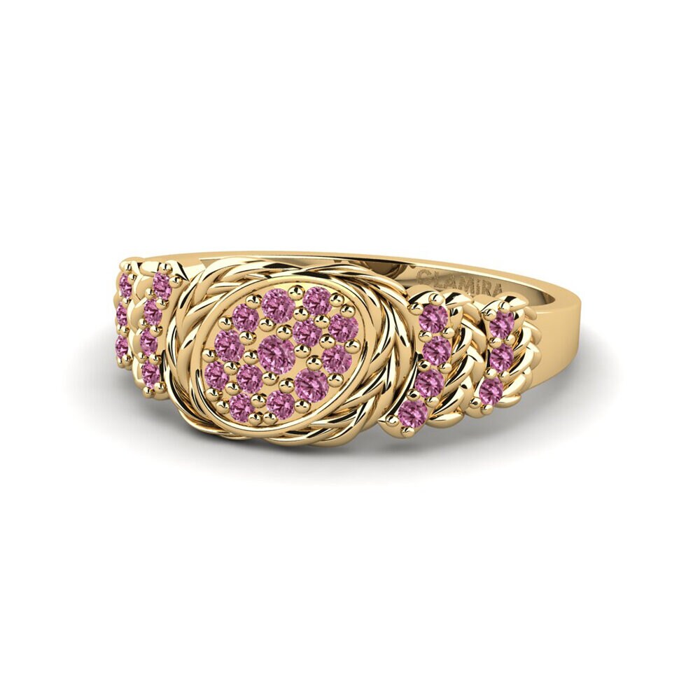 Rhodolite Garnet Ring Enclasp