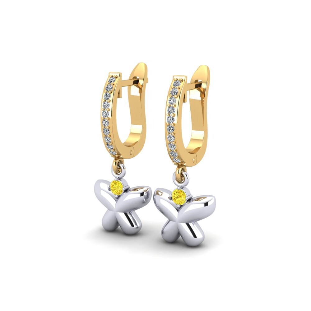 Yellow Sapphire Earring Encollera