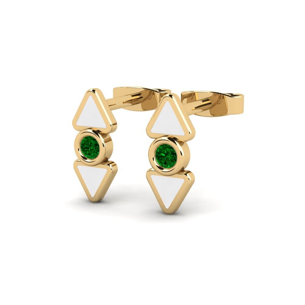 Circonita Verde Pendiente de mujer Endlesslove