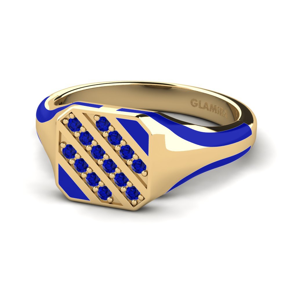 Saphir Pinker Ring Enje